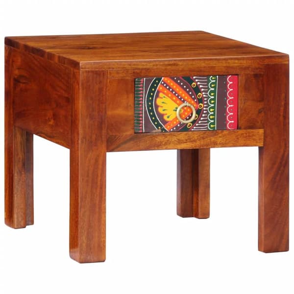 vidaXL Nattbord 40x40x36 cm heltre akasie