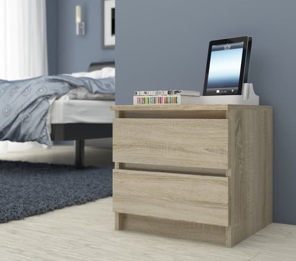 KOMMODE K60 2SZ CLP DĄB SONOMA