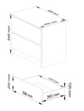 Miniatyrbild 3 av 7: KOMMOD K60 2SZ CLP VENGE