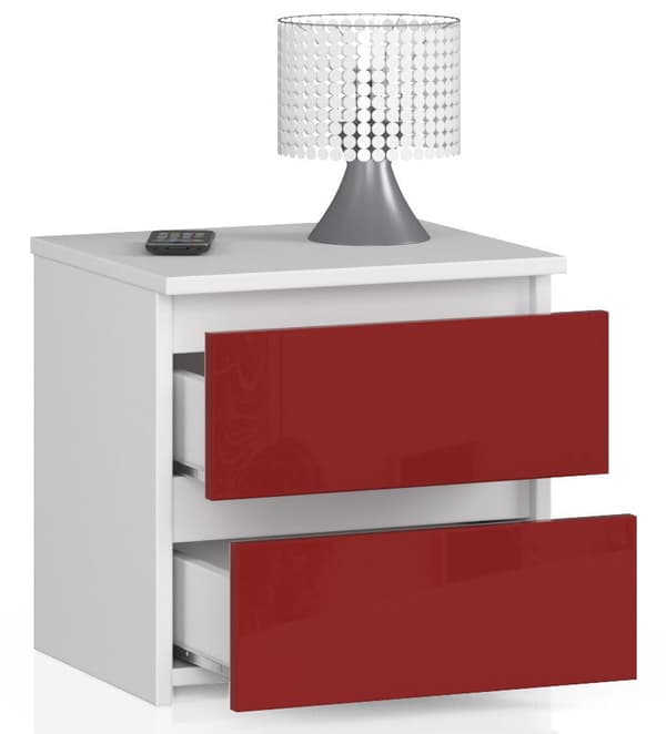 KOMMODE CL2 2SZ CLP RÖD GLANS