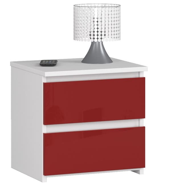 KOMMODE CL2 2SZ CLP RÖD GLANS