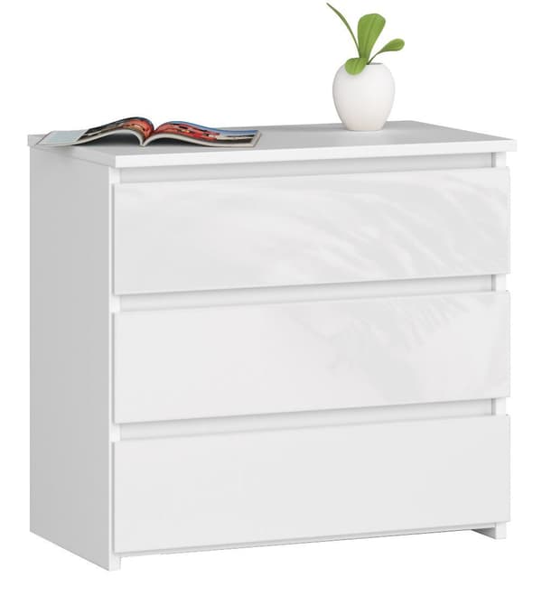 NATBORD CL3 60 cm HVID / HVID GLANS