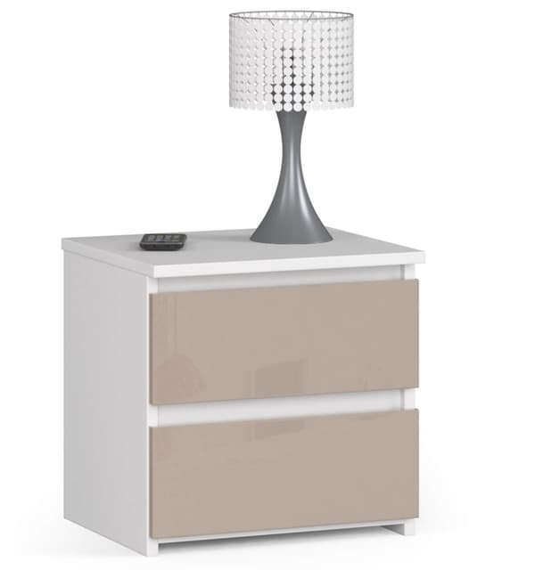 KOMMODE CL2 2SZ CLP CAPUCCINO GLANSEDE