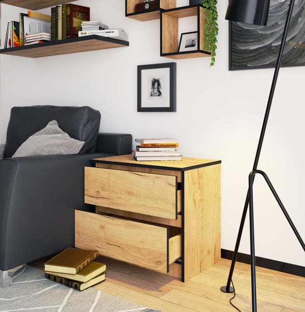 KOMMOD K60 2SZ CLP DÅB CRAFT