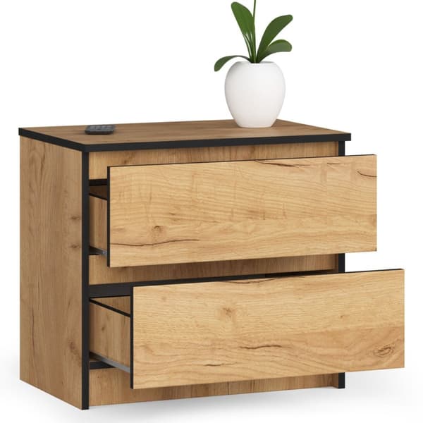 KOMMOD K60 2SZ CLP DÅB CRAFT