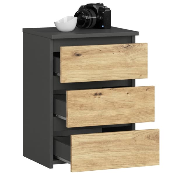 KOMMODE CL3/40 GRÅ GRAFIT / DÄRFÖR ARTISAN