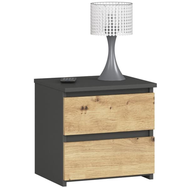 KOMMODE CL2 2SZ CLP GRAFIT GRÅ / DÆK ARTISAN