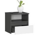 Miniatyrbild 2 av 4: KOMMOD CL1 GRAFITGRÅ / VIT
