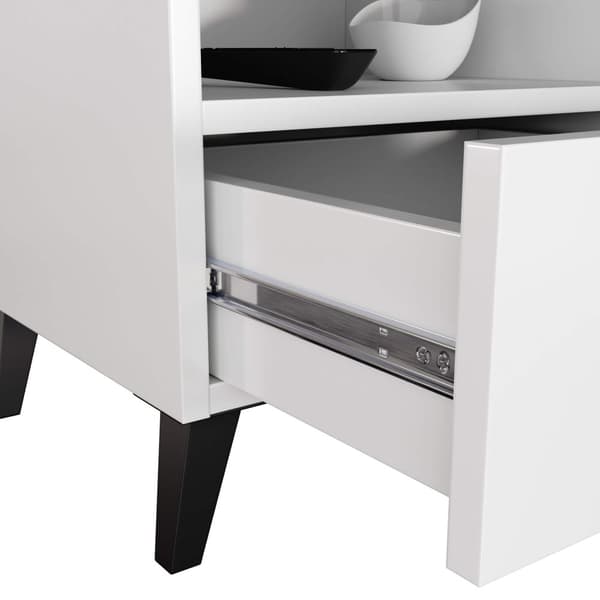KOMMODE MOBI K-01 HVID SORT