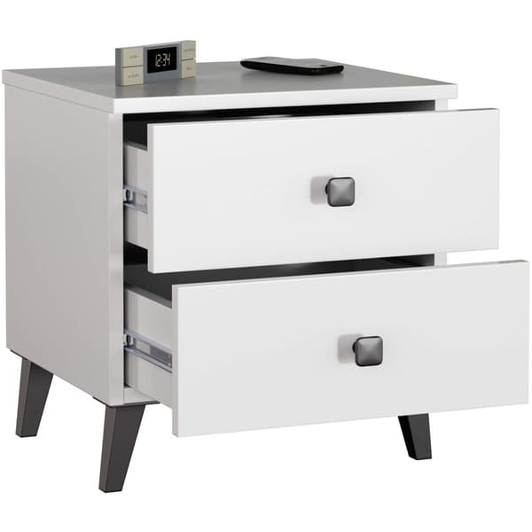 KOMMODE MOBI K-02 HVID SORT