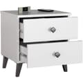 Miniatyrbillede 2 af 8: KOMMODE MOBI K-02 HVID SORT