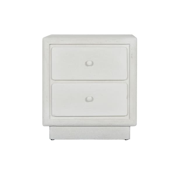 Natbord Home ESPRIT Hvid 48 x 36 x 53 cm