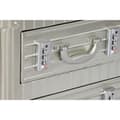 Miniatyrbilde 3 av 7: Nattbord Home ESPRIT Sølv Metall Tre MDF 46 x 39 x 63 cm