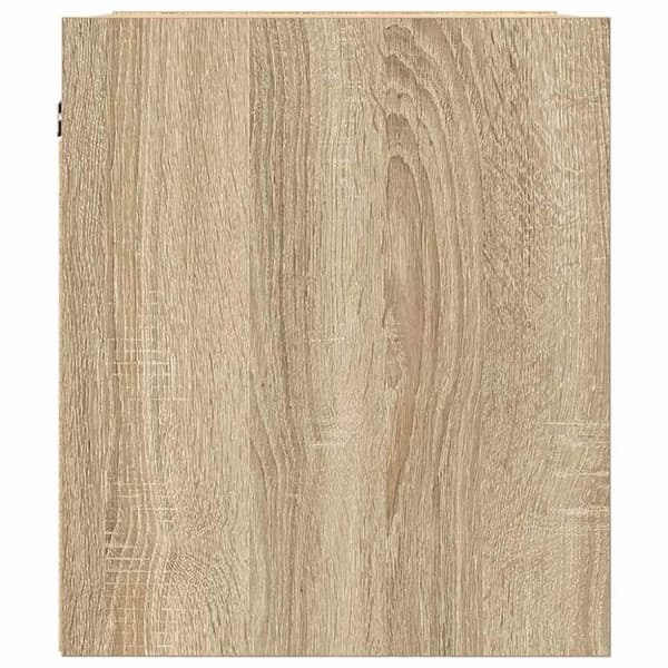 vidaXL væghængte sengeborde 2 stk. 38x34x40 cm sonoma-eg