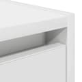Miniatyrbilde 11 av 11: vidaXL Veggmontert nattbord 2 stk hvit 38x34x40 cm