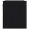 Miniatyrbilde 9 av 11: vidaXL Veggmontert nattbord 2 stk svart eik 38x34x40 cm