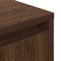 Miniatyrbillede 11 af 11: vidaXL Sengeskab med LED-lys Brun Eg 38x34x50 cm