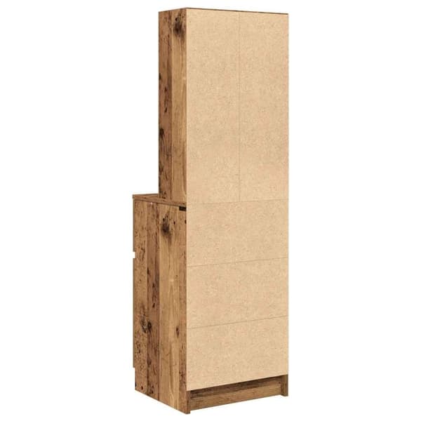 vidaXL Nattbord gammelt tre 39x35x125 cm konstruert tre