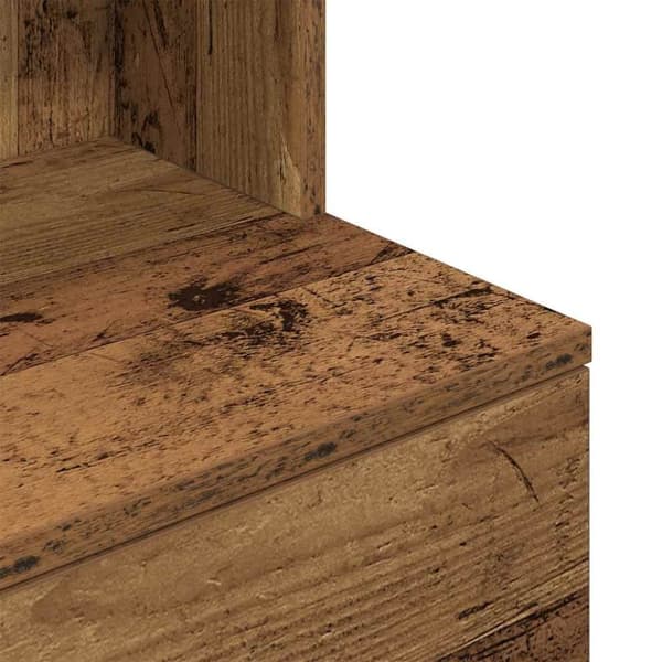 vidaXL Nattbord gammelt tre 39x35x125 cm konstruert tre