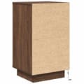 Pikkukuva 10 / 11: vidaXL Yöpöytä LED-valoilla Ruskea Tammi 38x34x65 cm