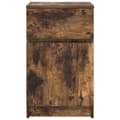 Miniatyrbilde 7 av 11: vidaXL Nattbord sonoma eik 39x35x65 cm konstruert tre