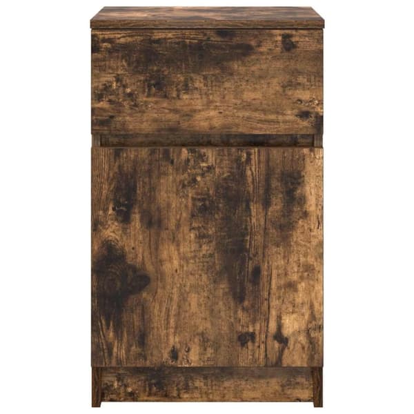 vidaXL Nattbord sonoma eik 39x35x65 cm konstruert tre