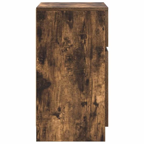 vidaXL Nattbord sonoma eik 39x35x65 cm konstruert tre