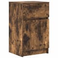 Miniatyrbilde 1 av 11: vidaXL Nattbord sonoma eik 39x35x65 cm konstruert tre