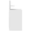 Miniatyrbillede 8 af 11: vidaXL sengebord med 2 skuffer 38x34x80 cm hvid