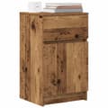 Miniatyrbilde 5 av 11: vidaXL Nattbord gammelt tre 39x35x65 cm konstruert tre