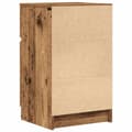 Miniatyrbilde 9 av 11: vidaXL Nattbord gammelt tre 39x35x65 cm konstruert tre