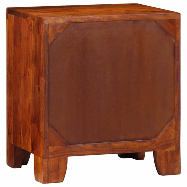 vidaXL Nattbord 40x30x45 cm heltre akasie