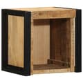 Miniatyrbilde 2 av 11: vidaXL Nattskap 2 stk 40x35x40 cm grovt heltre mangotre