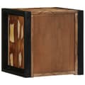 Miniatyrbilde 7 av 11: vidaXL Nattbord 2 stk flerfarget 40x35x40 cm gjenvunnet heltre