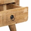 Miniatyrbillede 7 af 11: vidaXL sengeborde 2 stk. 40x32x46 cm massivt ru mangotræ