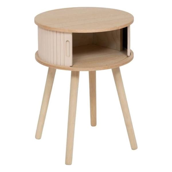 Chevet 2 dörrar "Nysos" crème 54x40x40cm - Atmosphera inredningsdesigner - Beige