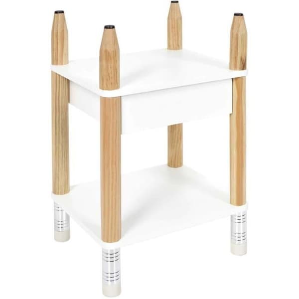 Barnsäng i furu och MDF Krita Beige