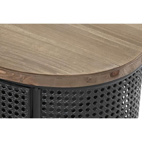Sängbord i metallgran - Märke - Modell - Vit - Metall