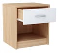 Miniatyrbillede 2 af 5: Sengebord 1S WHITE-SONOMA kommode
