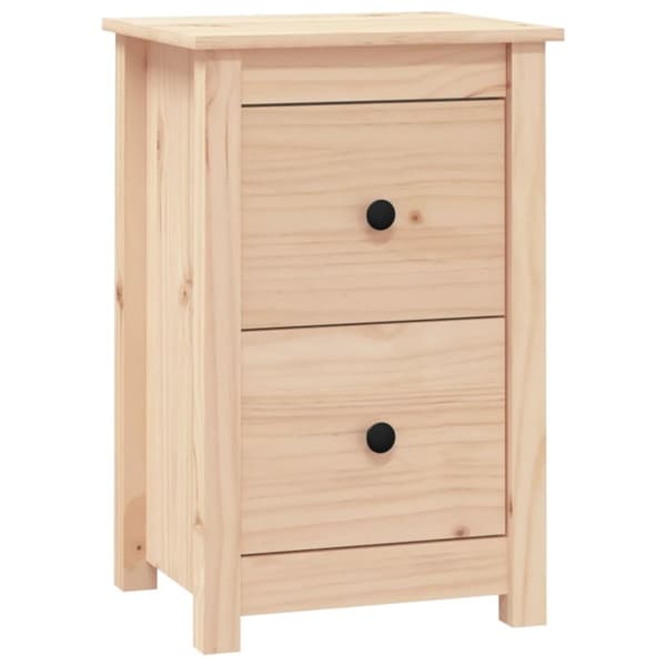 Sängbord 40x35x61,5 cm massiv furu