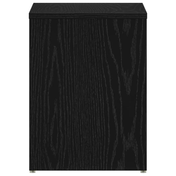 vidaXL Kveldsbord Svart Eik 40x30x40 cm Bygget Tre