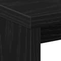 Miniatyrbilde 9 av 10: vidaXL Kveldsbord Svart Eik 40x30x40 cm Bygget Tre