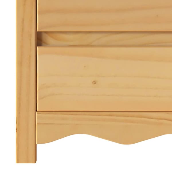 vidaXL Nattbord "DRAMMEN" 45x35x56 cm Massivt furu