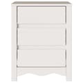 Miniatyrbilde 8 av 11: vidaXL Nattbord "DRAMMEN" Hvit 45x35x56 cm Massivt Tre Furu
