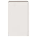 Miniatyrbilde 9 av 11: vidaXL Nattbord "DRAMMEN" Hvit 45x35x56 cm Massivt Tre Furu