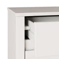 Miniatyrbilde 10 av 11: vidaXL Nattbord "DRAMMEN" Hvit 45x35x56 cm Massivt Tre Furu