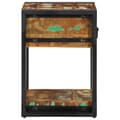 Miniatyrbilde 9 av 11: vidaXL Nattbord 2 stk 40x35x50 cm Massivt tre gjenvunnet