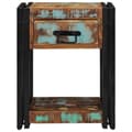 Miniatyrbilde 8 av 11: vidaXL Nattbord 2 stk 40x40x50 cm Massivt Gjenvunnet Tre