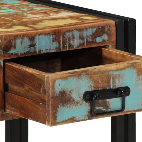 vidaXL Nattbord 2 stk 40x40x50 cm Massivt Gjenvunnet Tre