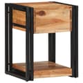 Miniatyrbilde 6 av 11: vidaXL Nattbord 40x35x50 cm Solid Akasietre